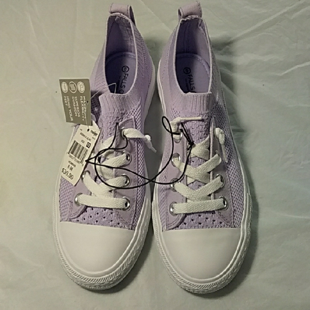 Falls Creek Lilac and White Sneakers